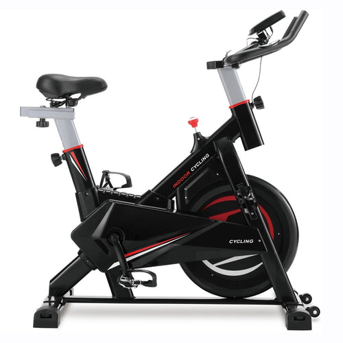 Indoor Cycling Spinning Bike – Quiet Belt-Drive Stationary Bike for Home Gym