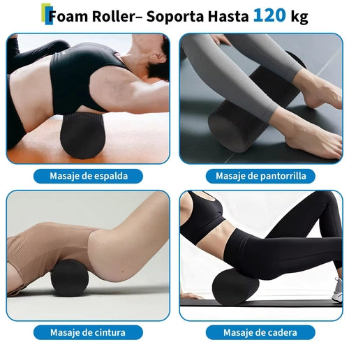 7-in-1 Foam Roller & Muscle Massage Kit