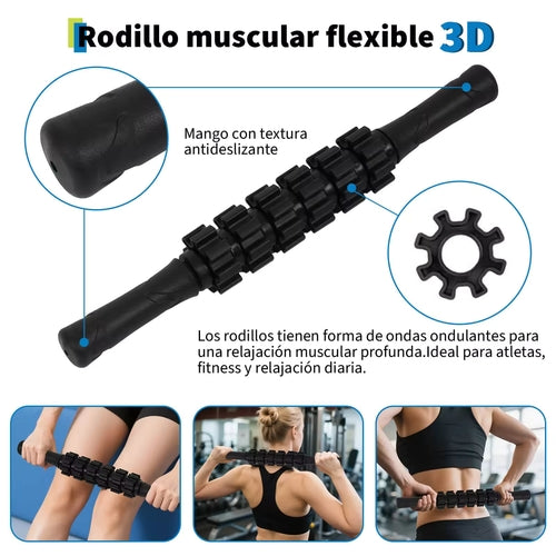 7-in-1 Foam Roller & Muscle Massage Kit