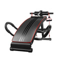 Fitness Bench with Resistance Band for Abs & Strength Training