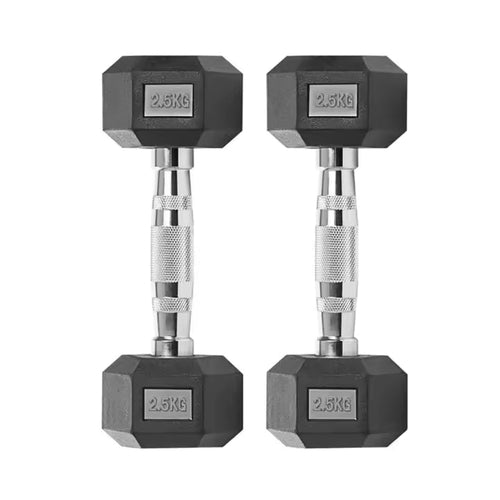 Hexagonal Cast Iron Dumbbell Set 2.5–25kg