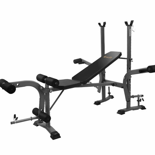 Everfit 7-in-1 Adjustable Weight Bench – 200kg Multi-Station Home Gym Press