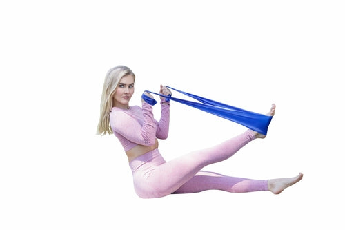 Home Fitness Bundle – Resistance Bands, Exercise Tube & Core Sliders Set