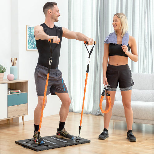 Integrated Portable Training System with Exercise Guide Gympack Max