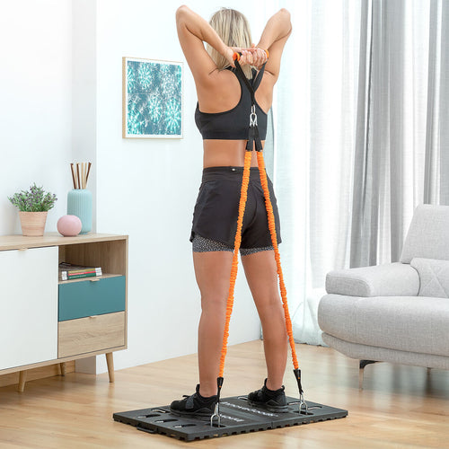 Integrated Portable Training System with Exercise Guide Gympack Max