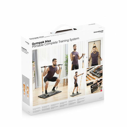 Integrated Portable Training System with Exercise Guide Gympack Max