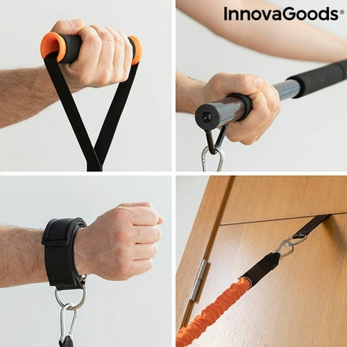Integrated Portable Training System with Exercise Guide Gympack Max