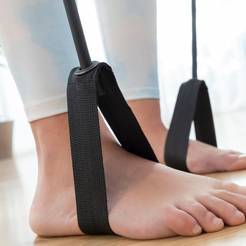 Resibar Fitness Bar with Resistance Bands – Full Body Home Workout with Exercise Guide