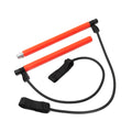 Resibar Fitness Bar with Resistance Bands – Full Body Home Workout with Exercise Guide