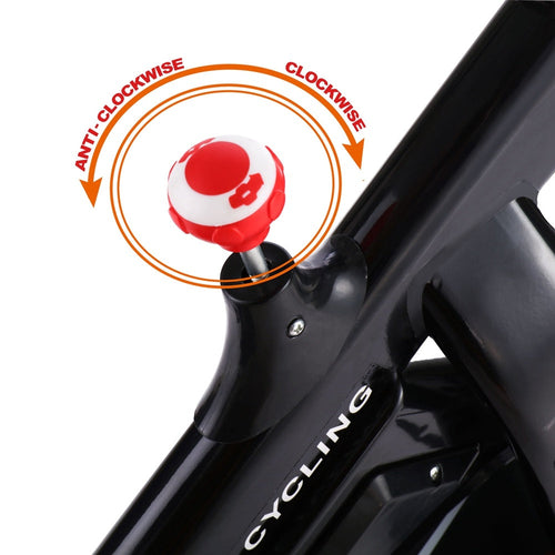 Indoor Cycling Spinning Bike – Quiet Belt-Drive Stationary Bike for Home Gym