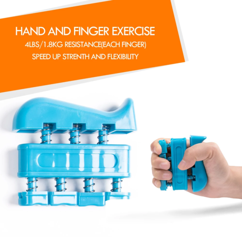 Adjustable Hand Grip Strengthener Set – 5-Piece Finger & Grip Trainer