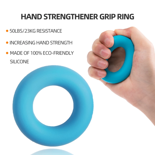 Adjustable Hand Grip Strengthener Set – 5-Piece Finger & Grip Trainer