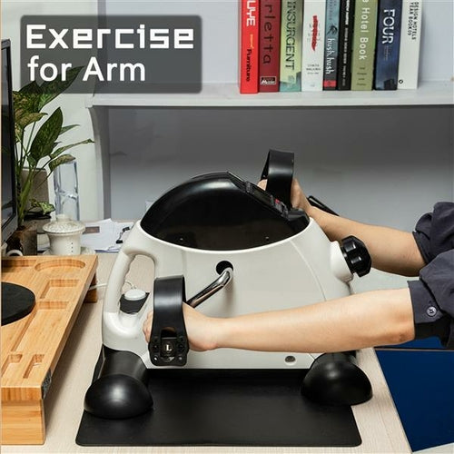 Portable Mini Exercise Bike – Hands & Feet Pedal Trainer for Home Use