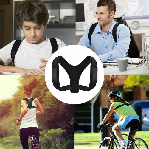 Adjustable Back Posture Corrector – Unisex Breathable Support Brace (S/M/L)